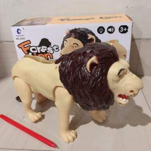 Mainan JERAPAH-SINGA-GORILA-UNTA anak musik dan berjalan