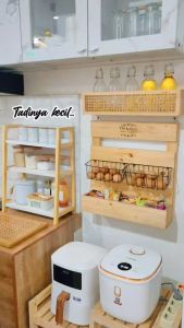 Rak Bumbu Dapur Minimalis 3 Susun: Solusi Praktis & Estetik