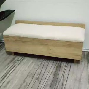 Bench With Storage Stools For Home Tatami Chair Ottoman Nordic Seated