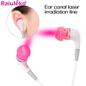 650nm Laser Physiotherapy Rhinitis Sinusitis Tinnitus Ear LLLT Irradiation Laser Therapy Earplug Otitis Media Deafness Treatment