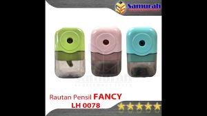 Rautan Meja Putar Fancy Kecil / Table Sharpener Fancy 0078 / Rautan Pensil Diputar Lucu Anak Manual