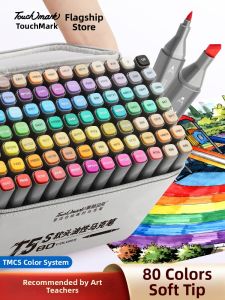 Touch mark | Art Dedicated Quick-Drying Stackable Dual-Soft Tip Markers