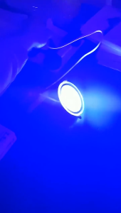 100% Original Tricolor LED Pin light for Ceiling 9W Downlight for Living Room Bedroom Study