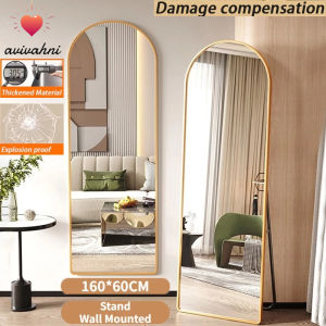 [Upgrade-Kemasankayu] Standing Mirror Cermin Standing 165 X 60 CM Cermin Tubuh Kaca Kaca Cermin Gantung Cermin Aestheitc Cermin Dinding Full Body