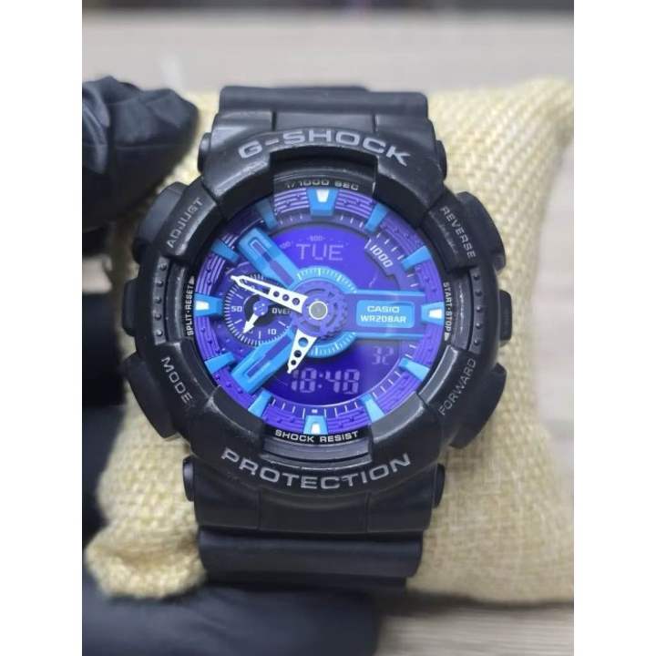 🌈มือ2 ของแท้ 💯% casio g-shock⛔️จกขนแมวตามภาพ 🌿ga-110💰🌸 ga110🌈ผ่อนได้ มี ...