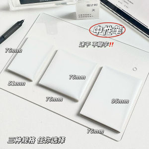 Transparent Plastic Sticky Notes Waterproof Class Notes Focus Marking Creative Large Size Student Supplies Learning Expansion Adhesive Textbook