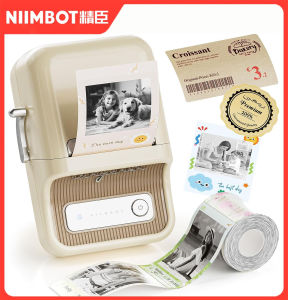 NIIMBOT B21 Pro Label Printer 300DPI Thermal Printer Bluetooth Sticker Maker For DIY Crafts/Notes/Photo/Labels & Gifts/Home New