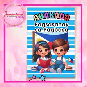 Pre-School & Kinder Tagalog/Filipino Abakada Booklet (A5 Size)