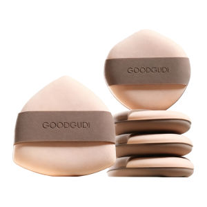 Goodgudi Ultra Soft Double Sided Milk Coffee Foundation Sponge Beauty Blender Dry Wet Use Setting Powder for Women Makeup Tools