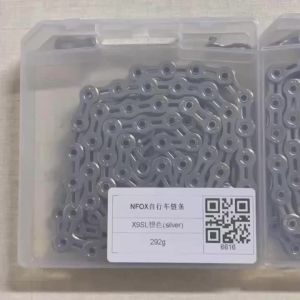 NFOX Mountain Road Bicycle Bike Chain X 8 9 10 11 12 24 30 33 Speed EL Half Hollow SL Ultra Light Links MTB Racing Gold Silver