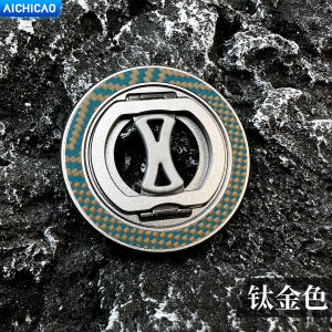 Ultra-Thin Portable Aramid Fiber Magnetic Ring Stand Lazy Holder Stretchable Aluminum Alloy Selfie Stand for Office And Home Use