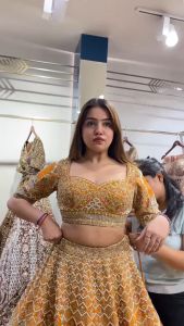 [PRE-ORDER 15 DAYS] SEMISTITCHED LEHANGA CHOLI {ETA:2025-12-31}