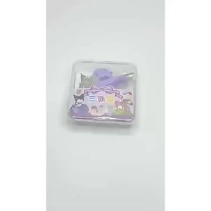 Sanrio Imitation Cream Glue Goo Card Set Sticker Handbook DIY Material Set 三俪鷗奶油胶咕卡套装 手工DIY制作奶油胶咕卡贴纸手帐贴材料包