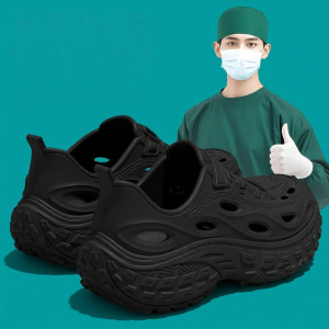 BAIMUQINGCHEN | Surgical Room Thick-soled Anti-slip Anti-odor Clog Shoes