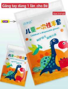 Găng tay dùng 1 lần cho bé sét 400 cái