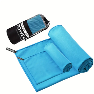 ผ้าขนหนูกีฬาหนาและแห้งเร็ว เส้นใยละเอียดพิเศษ วิ่ง โยคะ ยิม ฟิตเนส บาสเก็ตบอล ตั้งแคมป์กลางแจ้ง เดินป่า ชายหาด