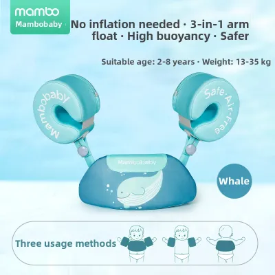 Mambobaby | No-inflate Floating Arm Bands Swimming Safety Aid