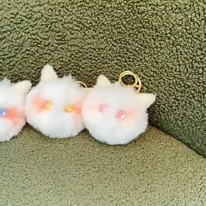 Gantungan Kunci Karakter Kucing Lucu Dan Imut Keychain Karakter Kucing Lucu