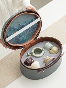 TANGFENG | Travel Portable Tea Set Set of Pot and Four Cups