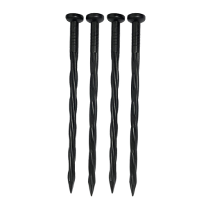 B.F. 10pcs Black Plastic Grass-Proof Cloth Nails for Gardening and Horticulture Orcharding Ground Nails