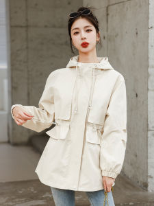 Ladies Short Jacket 2025 Spring Autumn New Loose Slimming Fashionable Coat Popular Early Autumn Small Size Windbreaker