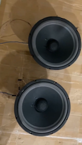 LOA BASS 25 RỜI TỪ KÉP 120-126 (1016)  COIL 38 MÀN ĐEN (1 CÁI )HÀNG NHẬP KHẨU XỊN CHUYÊN HÁT KARAOKE - NGHE NHẠC