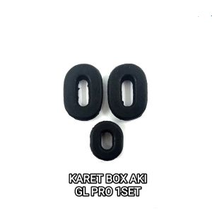 Karet Box Aki GL PRO (Harga Per set isi 3) - Karet Kempol / Dup HONDA MEGA PRO