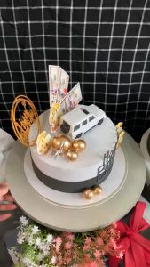 Mô Hình Bánh Sinh Nhật- Bánh KEm GIả- Bánh Kem Mô Hình Oto