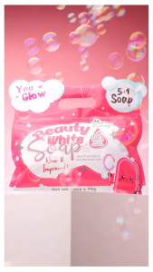 YOU GLOW BABE Beauty White Soap 5+1 Pack 10X Whitening Soap Micro Peeling Sea Buckthorn Dermawhite