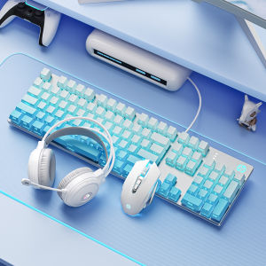 HP | Wired Mechanical Keyboard Gaming Mouse Set