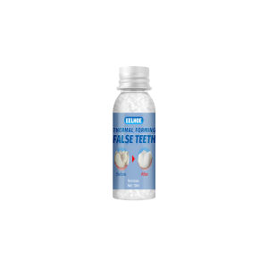 EELHOE Thermal Forming False Teeth Denture Modification Filling Material Missing Between Teeth and Gap Falseteeth Solid Repair Dental Tool Teeth Whitening Temporary Rrestoration Broken Missing Tooth Repair Gaps Solid Glue Dental DIY