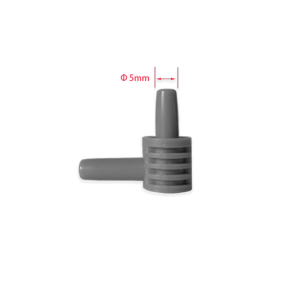 JINGLANG | JUSTLANG 2 Chiếc 5mm Ống Dẫn Khí Ống Nón Kết Nối Cho Kỹ Thuật Số Hướng Dẫn Sử Dụng Máy Đo Huyết Áp Tonometer Vòng Bít Máy Đo Huyết Áp Phụ Kiện