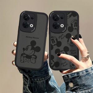 Creative Cartoon Silicone Phone Case for OPPO Reno15 Series Full Cover Anti-Fall Mens Womens High-End Sensation Soft Simple
