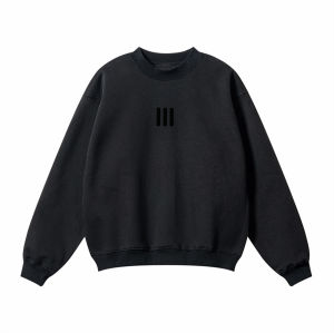 เสื้อฮู้ดคอกลมทรงหลวมสไตล์อเมริกัน FOG ANGFG ผ้าขนแกะผสมคอตตอน 100% สำหรับผู้หญิงวัย 18-24 ปี