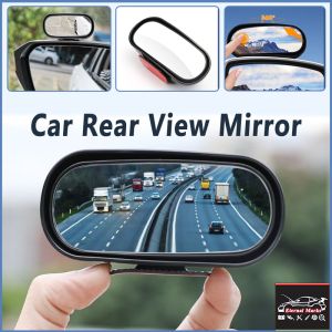 Universal Car Mirror 360° Adjustable High Definition Blind Spot Mirror Car Reverse Parking Auxiliary Wide Angle Mirror