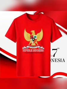 (9  MOTIF) TSHIRT KAOS 17 AGUSTUS 2025 PRIA WANITA DEWASA / BAJU KAOS 17 AGUSTUS 2025 TERBARU / KAOS KEMERDEKAAN