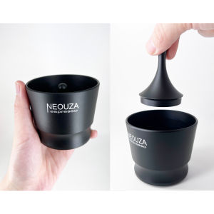 NEOUZA Espresso Dosing Cup Aluminum Alloy Dosing Funnel Compatible with 51mm 58mm Portafilter for Coffee Grinder Splashproof