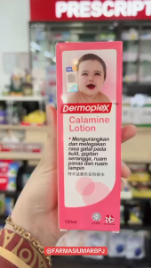 DERMOPLEX CALAMINE LOTION 120ML (UNTUK MELEGAKAN GATAL PADA KULIT RUAM)