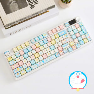 CXTECH | Customized Mechanical Keyboard with Display Three-mode Connection Knob Silent RGB