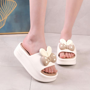 Dép Đế Dày Mùa Hè 2025 Mới Tăng Cường Chống Trượt Trong Nhà Ngoài Trời Đeo Quai Chữ T EVA Chống Thấm Nước Chống Trượt