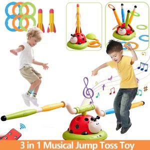 3-In-1 Kid Skipping Rope Machine Ferrule Game Adjustable Sport Machine Multifunction Training Toy Indoor Outdoor Sport Equipment