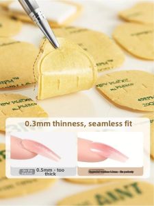 CHUBEISHI | Pregnancy-Friendly Jelly Glue for Nail Stickers