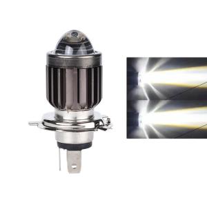 1Pcs Universal Motorcycle H4/BA20D Headlight Hard Light Led Light Motorbike Lamp Ultra-Long Illumination Distance