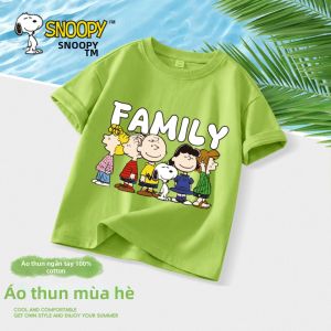 Snoopy | Áo Thun Đối Chiếu Thời Trang