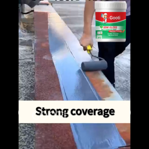 ✨2 in 1✨GOOTI  Semi Gloss German Epoxy Anti Rust Paint 1KG With Tools No Need Primer Waterproof Anti-Corrosion Quick Drying Ready to use No Peeling Remove Rust Converter Primer Paint for Rusty Metal Steel Car Railings Stair Rust Conversion Agent
