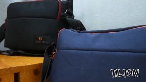 TILTON BLACK |ManNeedMe x URBAN| Tas Selempang Pria Tas Pinggang Waist Bag