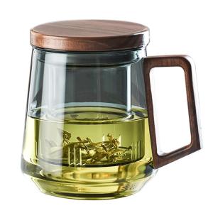 GIANXI | Mens Personal Tea Separation Glass Cup