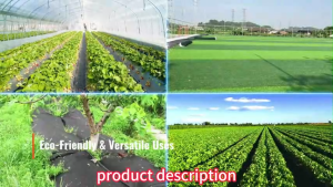 Weedmat 90GSM/100GSM 50m 100m Hijau/Hitam Weed Mat Heavy Duty Plastik Penutup Weedtex Lebar Weed Control Weed Barrier