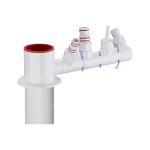 SHENYUAN | Washing Machine Water Purifier 3-Way Fitting