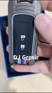 Casing Metal Elegant Kunci Remote Mitsubishi Xpander Pajero 2 Tombol